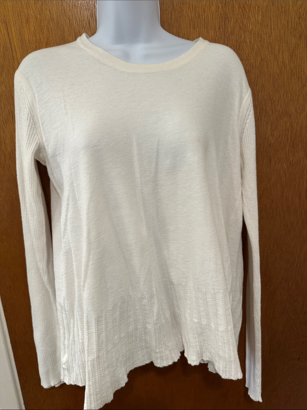 Wilt off white Long-Sleeve Knit Women's Top